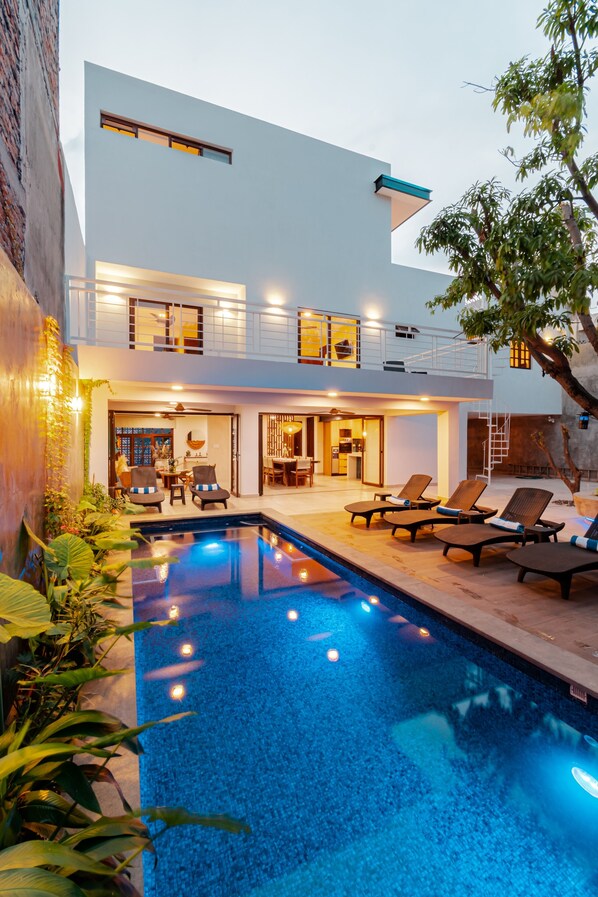 Außenpool, beheizter Pool