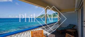 Magnifique Appartement Les Pieds Dans L'eau à Grand Case