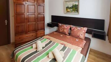 2 soveværelser, strygejern/strygebræt, Wi-Fi, sengetøj