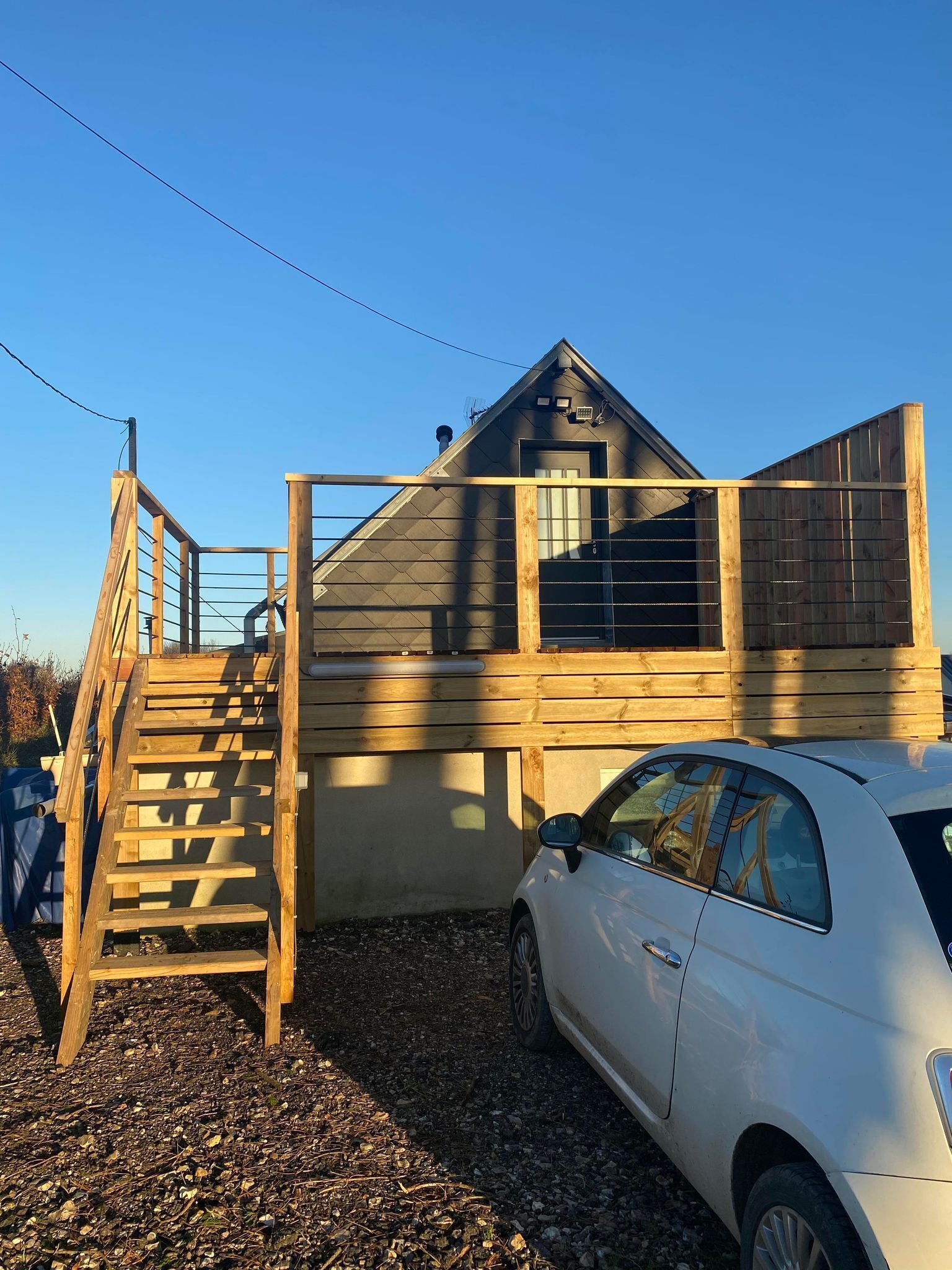 Terrain de l’hébergement 