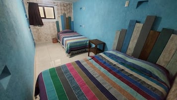 Free WiFi, bed sheets