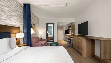 55-inch Smart TV with cable channels