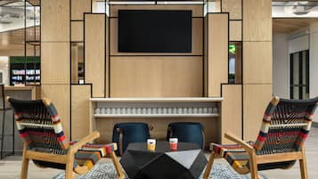 Sala de estar en el lobby