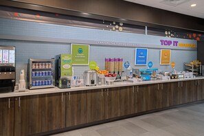 Gratis morgenmadsbuffet hver dag