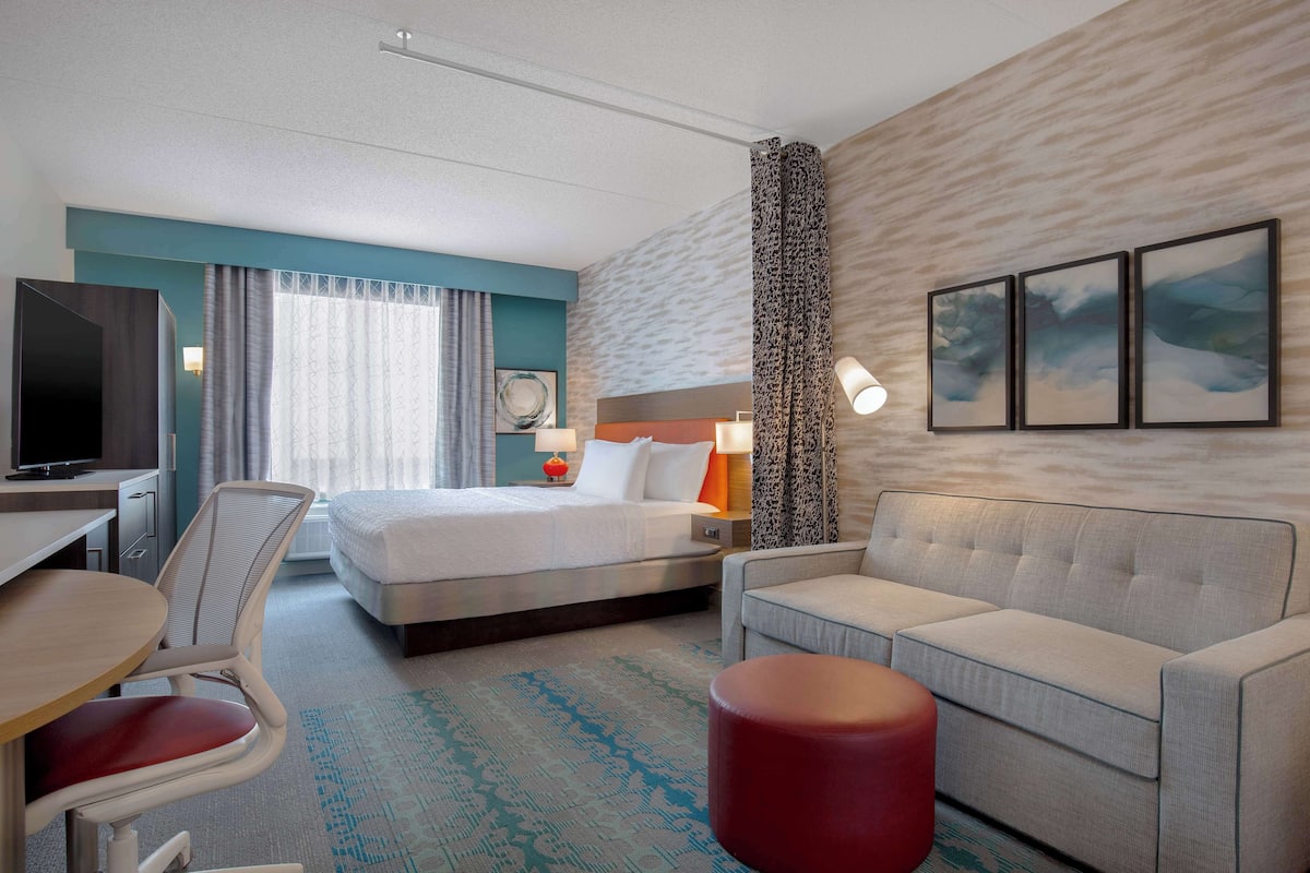 Studio Suite, 1 King Bed | Living area