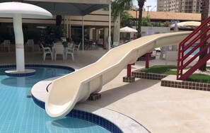 6 outdoor pools, free cabanas, pool umbrellas - Temporada Royal Park Caldas Novas 2q (Caldas Novas)