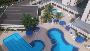 6 outdoor pools, free cabanas, pool umbrellas - Temporada Royal Park Caldas Novas 2q (Caldas Novas)