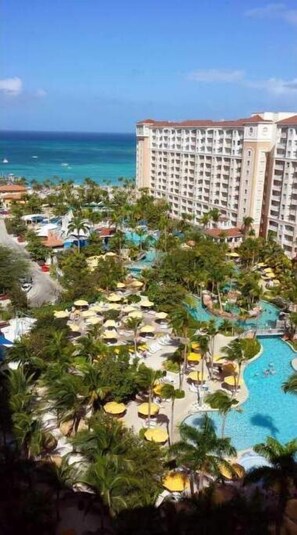 Exterior - MARRIOTT'S ARUBA SURF CLUB 1 bedroom Ocean View (Palm Beach)