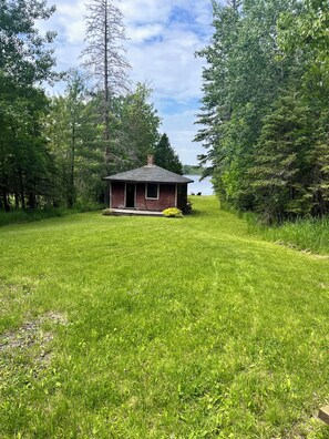 Exterior - Lakefront getaway with sauna! Bring your RV —Campsite only! Private- Quiet Lake! (Eveleth)