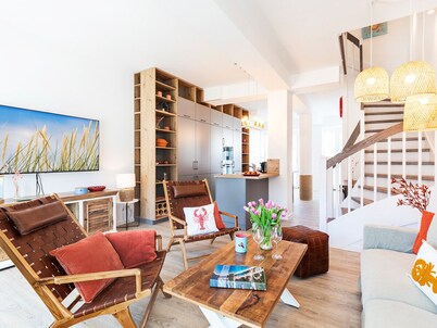 Apartment Direkt am Strand für 4 Pers. Ankommen und Entspannen auf Zwei Etagen