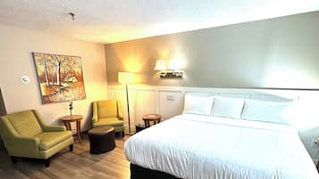 Camera Standard, 1 letto king | Biancheria da letto di alta qualità, copriletto in piuma