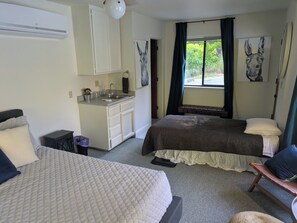 1 slaapkamer, een bureau, gratis wifi, beddengoed