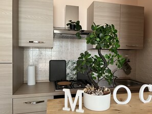 Fridge, oven, stovetop, cookware/dishes/utensils - ❤️ DUPLEX APARTMENT, ORTONA NEAR LIDO RICCIO ❤️ (Lazzaretto)