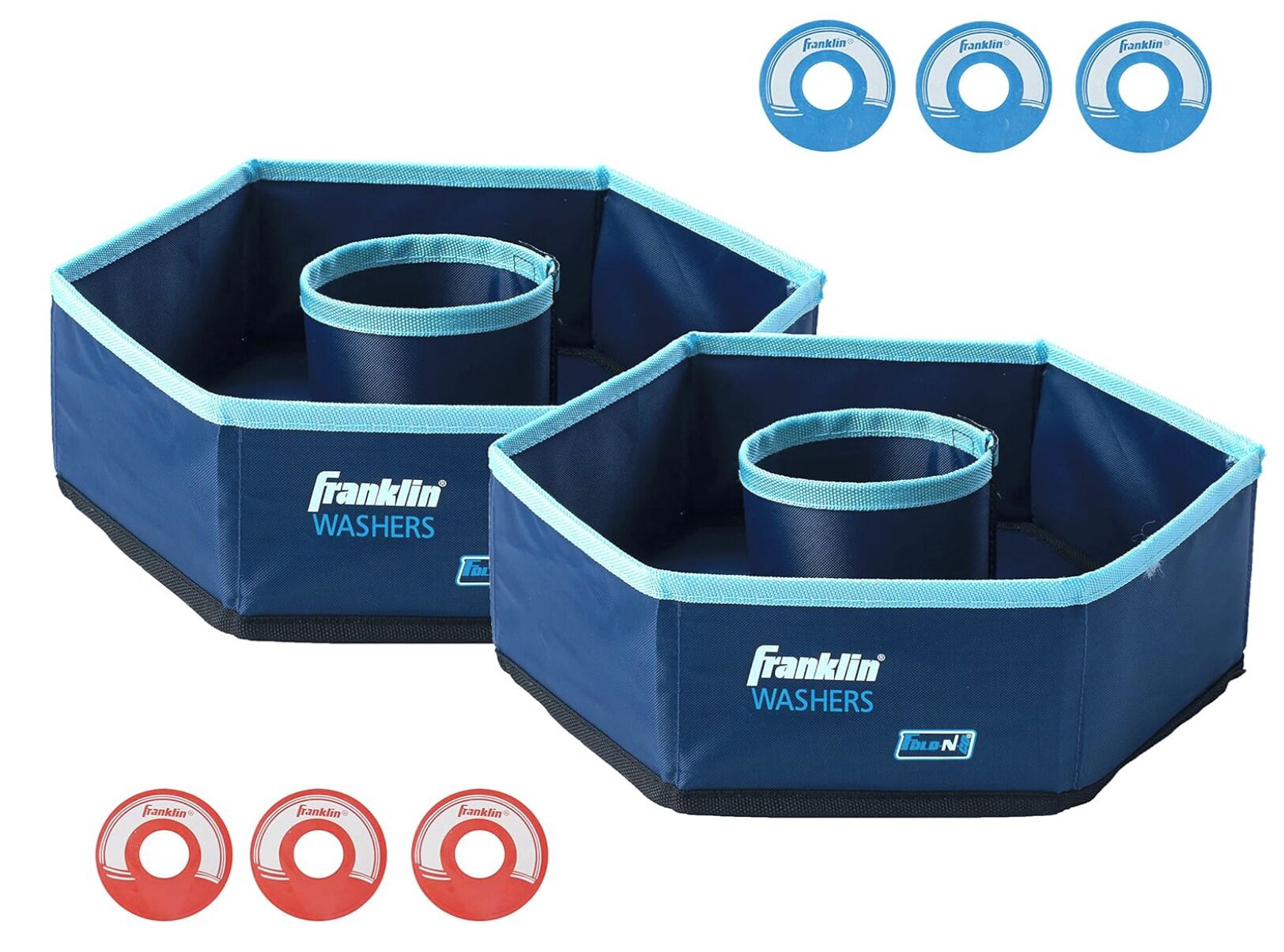 Washer game set available for guests.