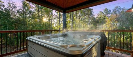 Bañera de hidromasaje exterior