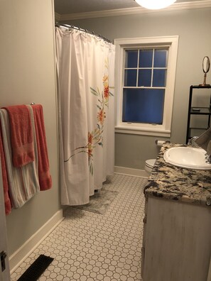 Towels, soap, toilet paper