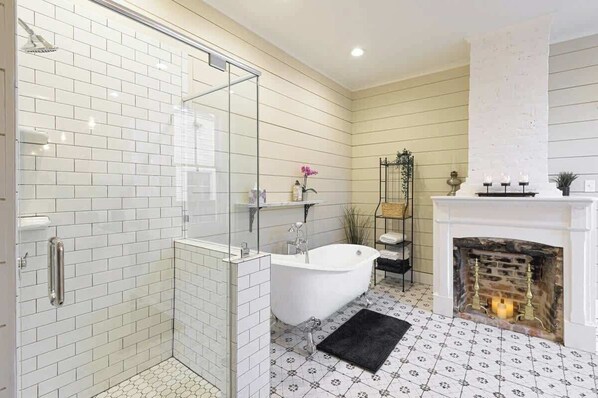 Shower, hair dryer