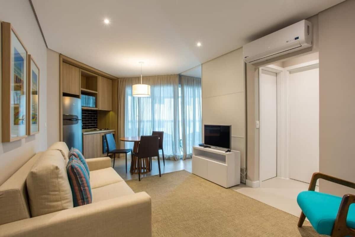 Superior-Apartment | 2 Schlafzimmer, Zimmersafe, schallisolierte Zimmer, kostenloses WLAN