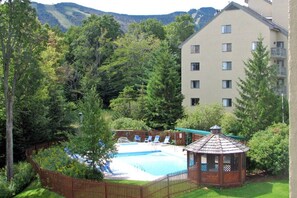 Indoor pool, a heated pool