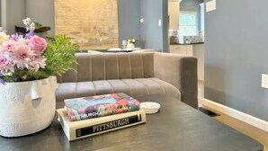 Luxury House | Living area - The Beverly at Mt. Lebanon by Luxe PGH (Pittsburgh)
