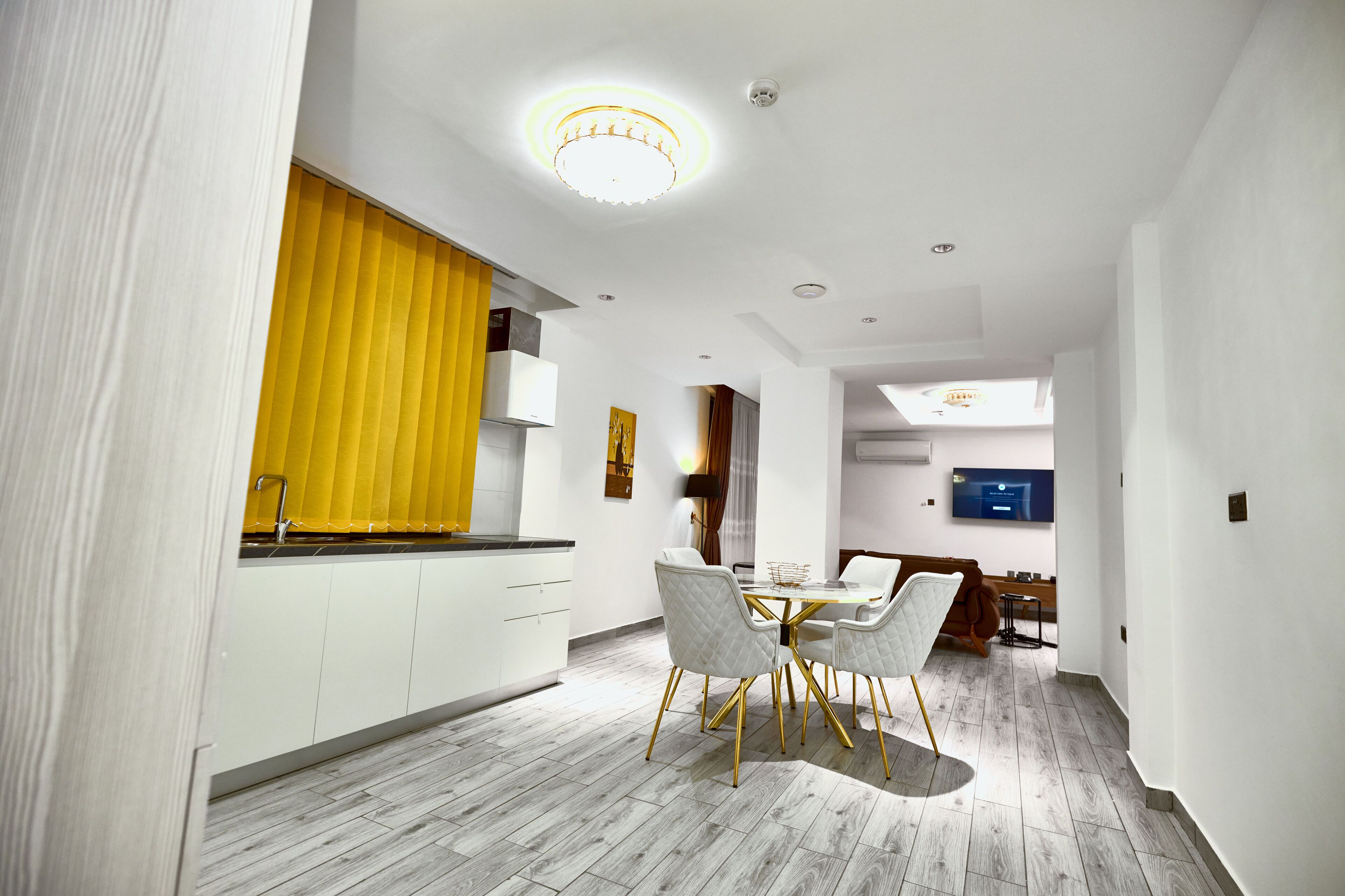 Classic Apartment | Living area | Smart TV, streaming services