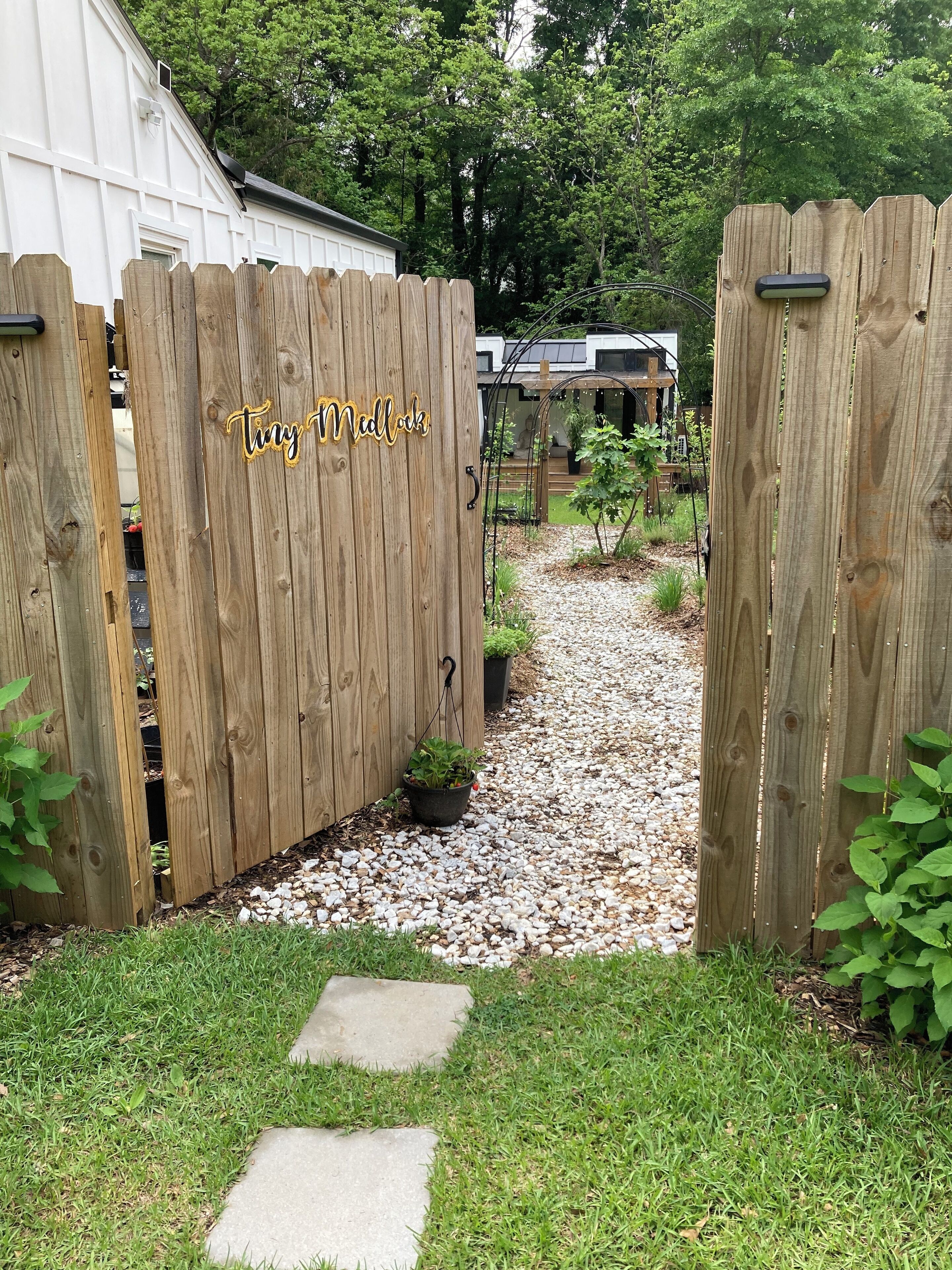 Enceinte de l’hébergement