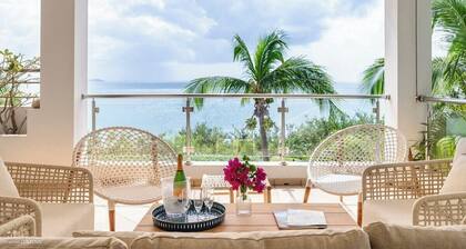 Sunset view & beach walking distance