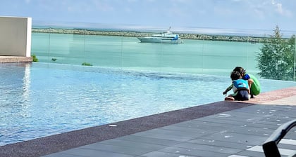 DERU Modern Seaview apartment. Near to KTCC Mall