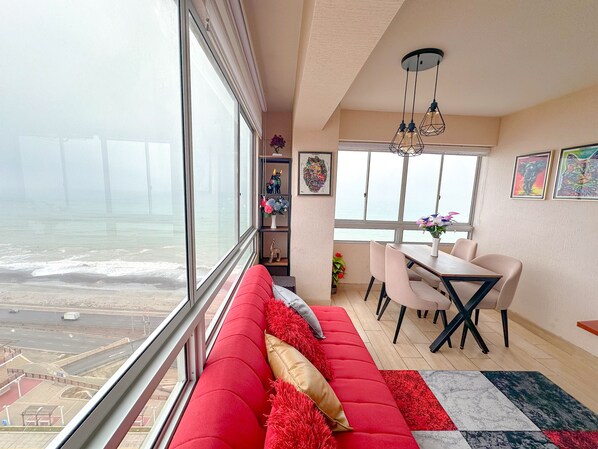 Interior - Vista al mar a 15 min del aeropuerto (La Perla)