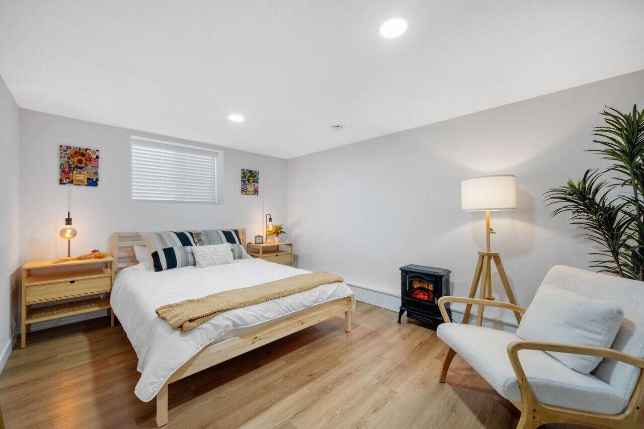 2 bedrooms, desk, iron/ironing board, free WiFi