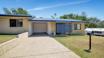 Fassade der Unterkunft