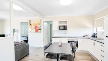 Family Apartment, 2 Bedrooms | 2 bedrooms, individually furnished, blackout drapes, iron/ironing board
