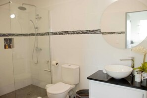 Secador de pelo, toallas, jabón y papel higiénico