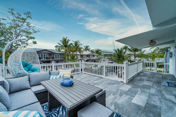 Terrace/patio - Paradise Cove 2nd floor- Key Largo (Key Largo)