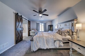 3 bedrooms, iron/ironing board, free WiFi, bed sheets