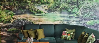 Casa Rincón del Monte esta muy cerca del centro y en un barrio tranquilo.