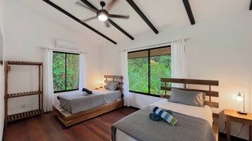 6 bedrooms, in-room safe, travel crib, free WiFi