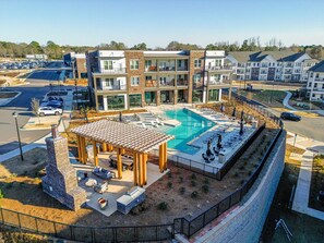 Exterior - Luxurious, New Apt | Pool | Long Stays (Athens)