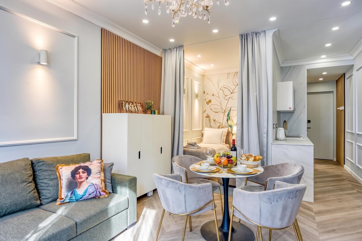 Studio dành cho gia đình, máy điều hòa (Boutique Downtown Studio 4) | Nội thất