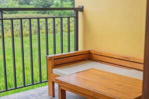 Kahden hengen deluxe-huone | Parveke