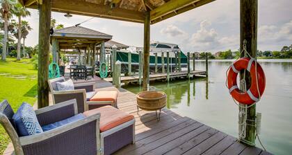 Waterfront Home 30 Mi to New Orleans w/ Boat Dock