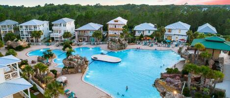 Una piscina climatizada