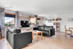 TV connectée, cheminée