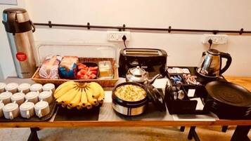 Tägliches inbegriffenes Frühstücksbuffet