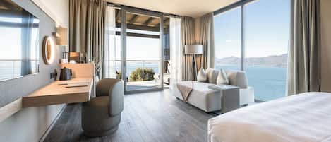 Deluxe Suite, Private Pool, Lake View | 1 bedroom, premium bedding, down duvets, minibar