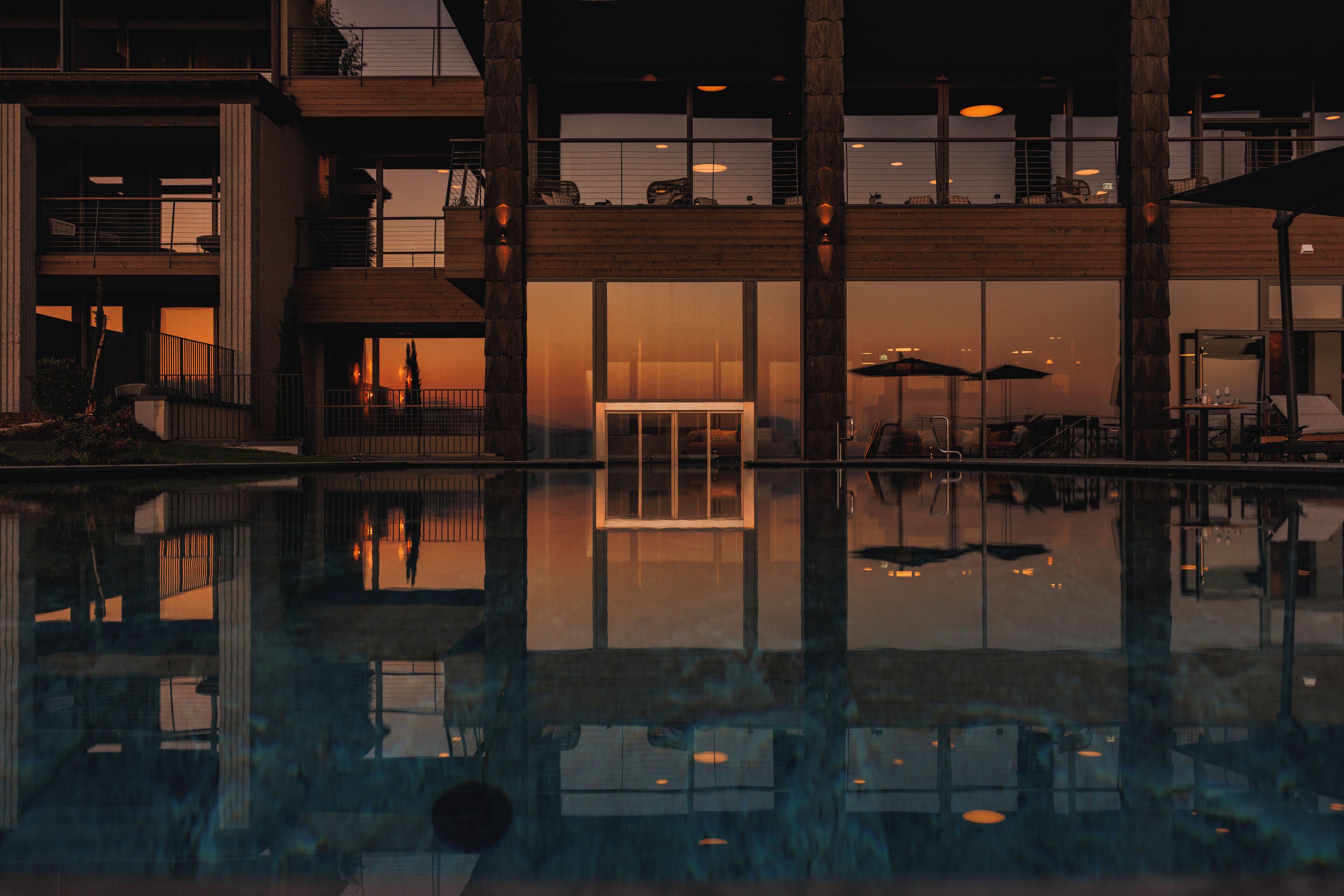 Façade de l’hébergement