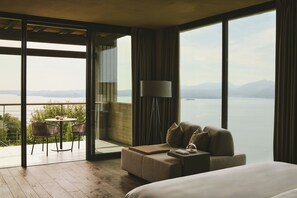 Literie de qualité supérieure, couette en duvet d'oie, minibar