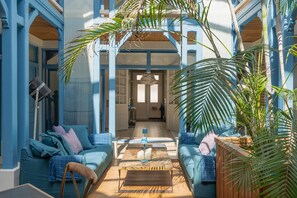 Lobby lounge - Villa D'Eaux (Villers-sur-Mer)