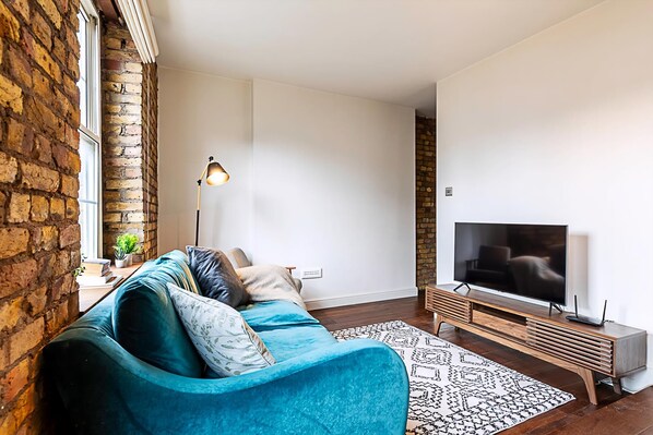 Apartment | Living room - Charming Shoreditch Apartment (London)