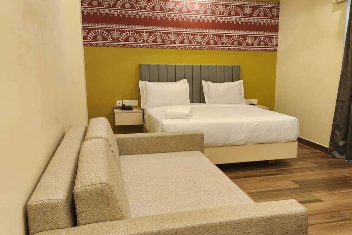 1 slaapkamer, een bureau, geluiddichte muren, gratis wifi